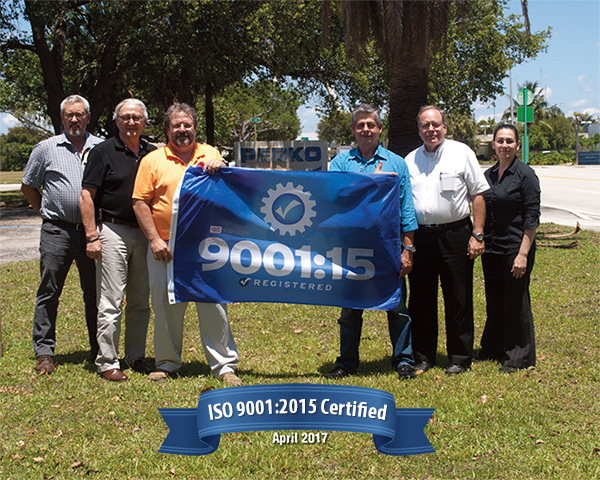 Perko&reg; achieves ISO 9001:2015 Certification