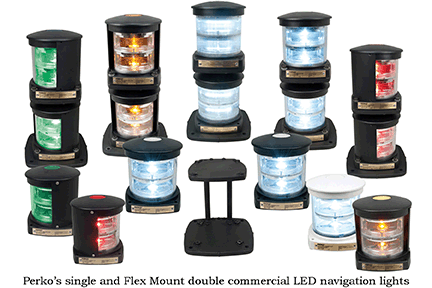 Perko&reg; Commercial LED Side Lights are rugged and adaptable